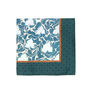 Blue marble pocket square